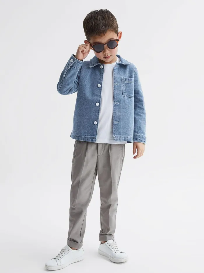 Reiss Shirts Colorado Denim Jacket Light Blue 8211 Children
