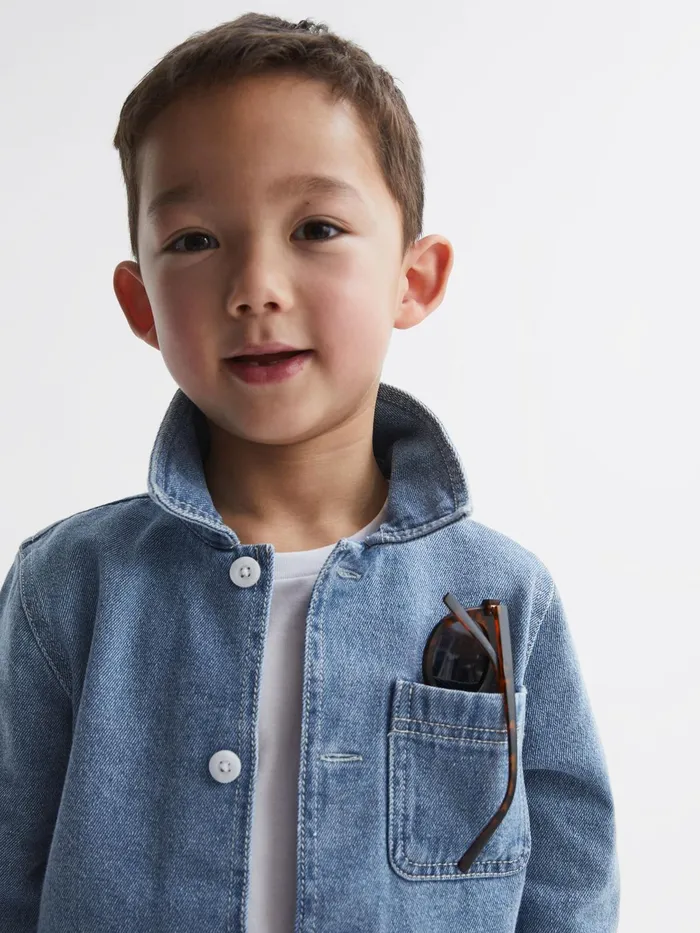 Reiss Shirts Colorado Denim Jacket Light Blue 8211 Children