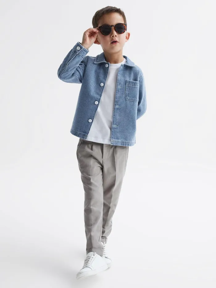 Reiss Shirts Colorado Denim Jacket Light Blue 8211 Children