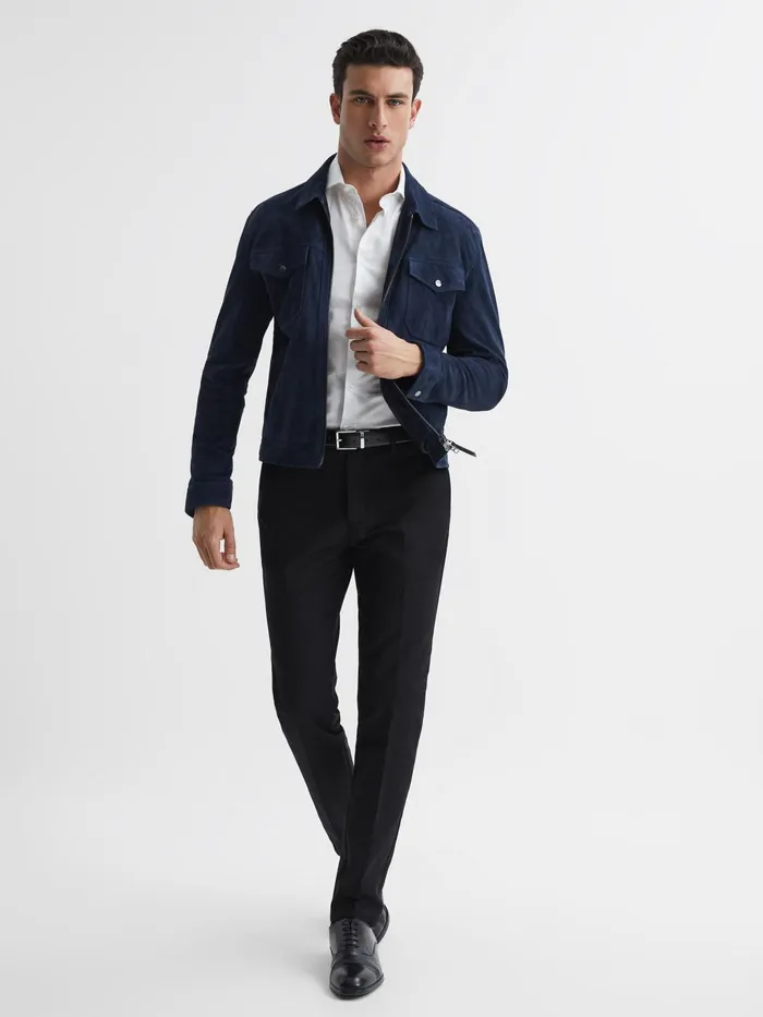 Reiss Shirts Storm Cotton Twill Slim Fit Shirt White 8211 Men