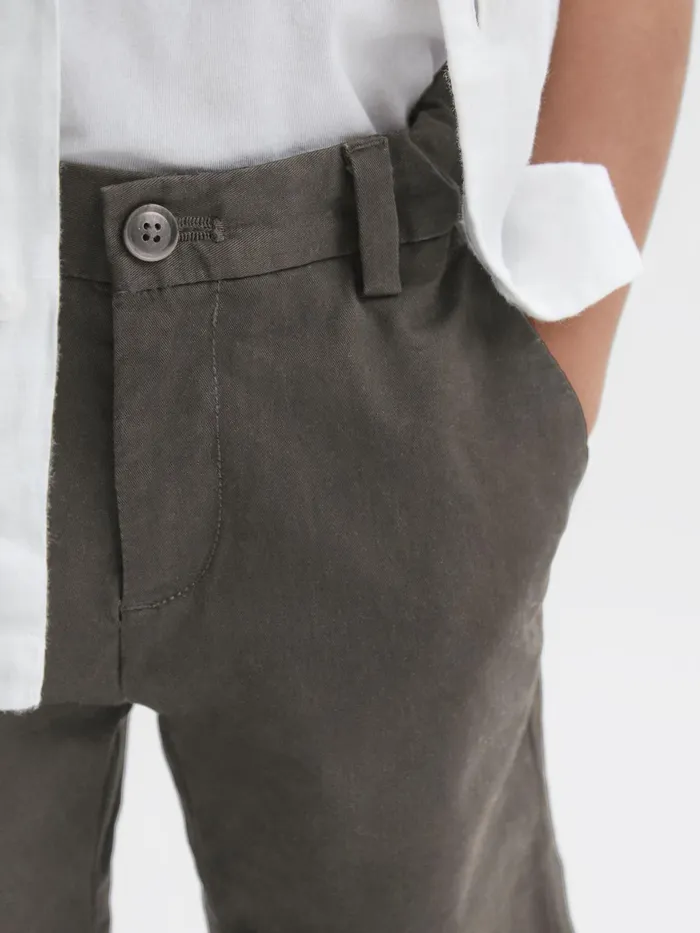 Reiss Shorts Wicket Casual Chino Shorts Khaki 8211 Children