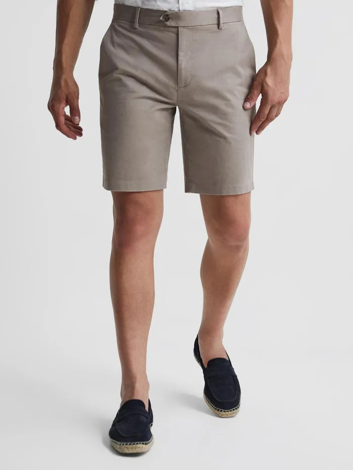 Reiss Shorts Wicket Modern Fit Chino Shorts Airforce Blue 8211 Men