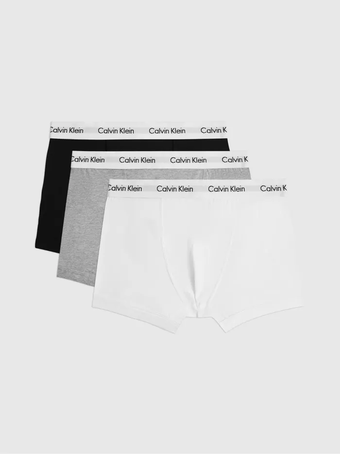 Reiss Socks and Underwear Calvin Klein Underwear 3 Pack Trunks Multi 8211 Men