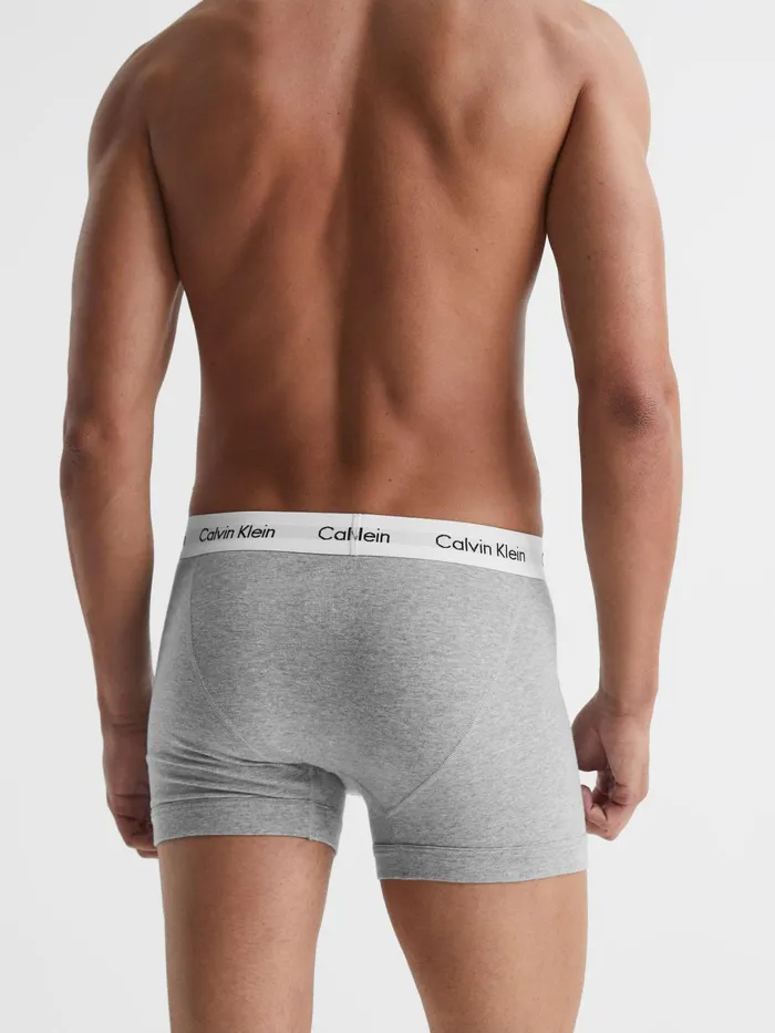 Reiss Socks and Underwear Calvin Klein Underwear 3 Pack Trunks Multi 8211 Men