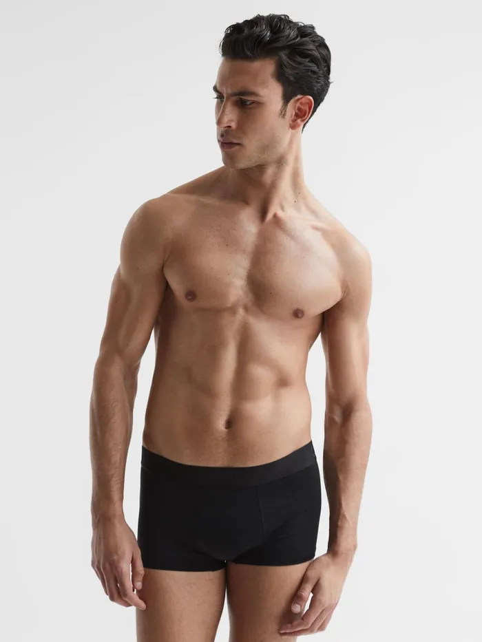 Reiss Socks and Underwear Calvin Klein Underwear Low Rise Trunk Black 8211 Men