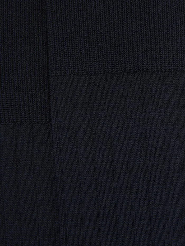 Reiss Socks and Underwear Fela Cotton Blend Socks Navy 8211 Men