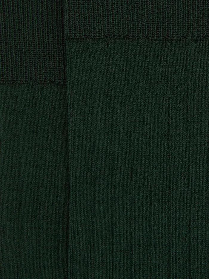 Reiss Socks and Underwear Fela Ribbed Socks Bottle Green 8211 Men