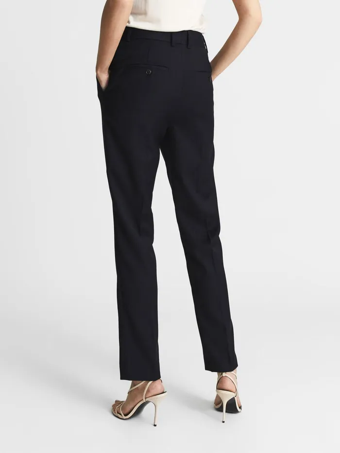 Reiss Suits and Tailoring Haisley Slim Leg Tapered Trousers Black 8211 Women