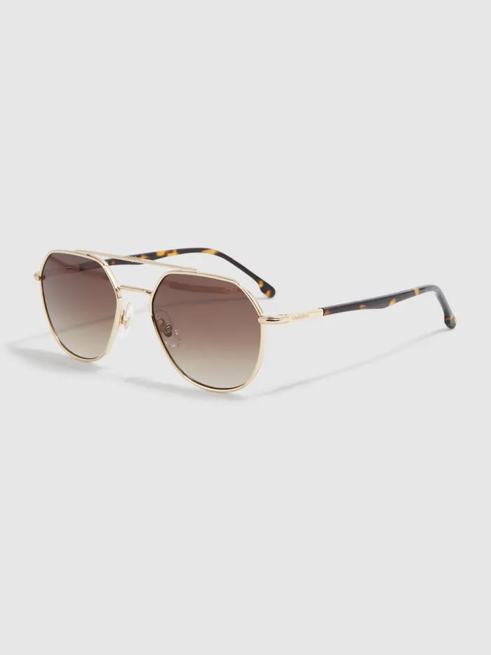 Reiss Sunglasses Carrera Carrera Eyewear Octagonal Sunglasses Gold 8211 Men