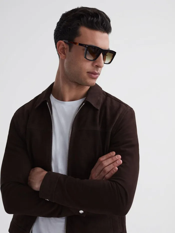 Reiss Sunglasses David Beckham Eyewear By David Beckham Squared Tortoiseshell Sunglasses Tortoise 8211 Men