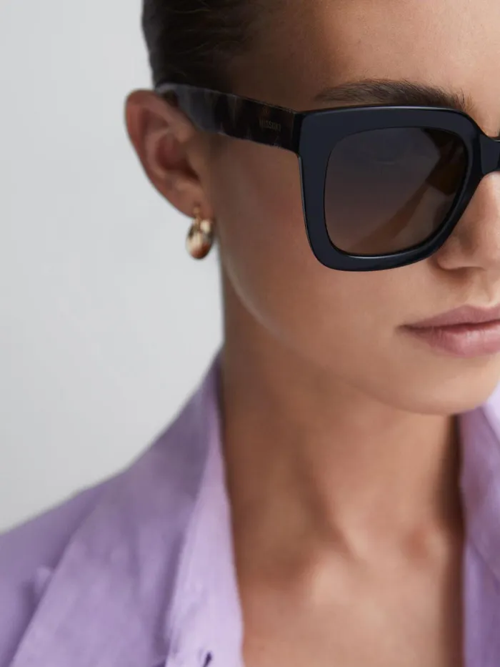 Reiss Sunglasses Missoni Eyewear Cat Eye Tortoiseshell Sunglasses Black 8211 Women