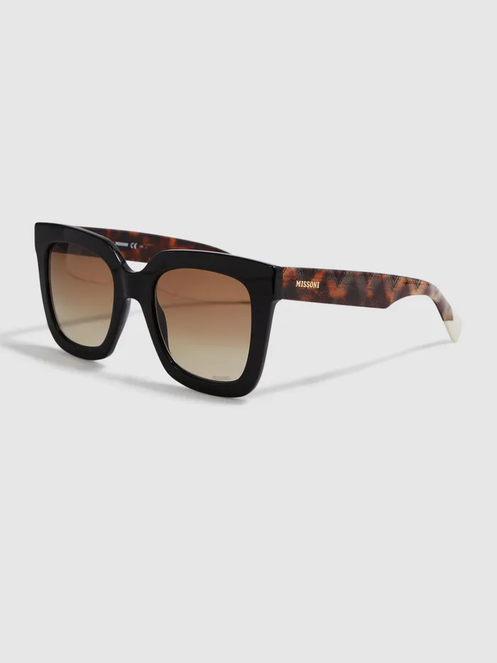 Reiss Sunglasses Missoni Eyewear Cat Eye Tortoiseshell Sunglasses Black 8211 Women