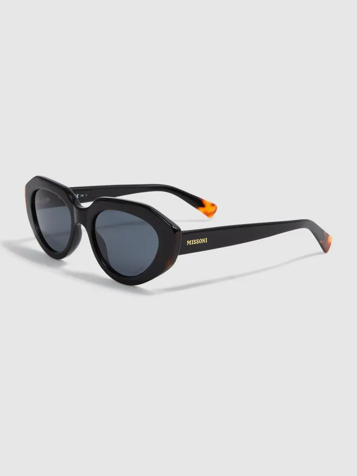 Reiss Sunglasses Missoni Eyewear Rounded Cat Eye Sunglasses Black 8211 Women
