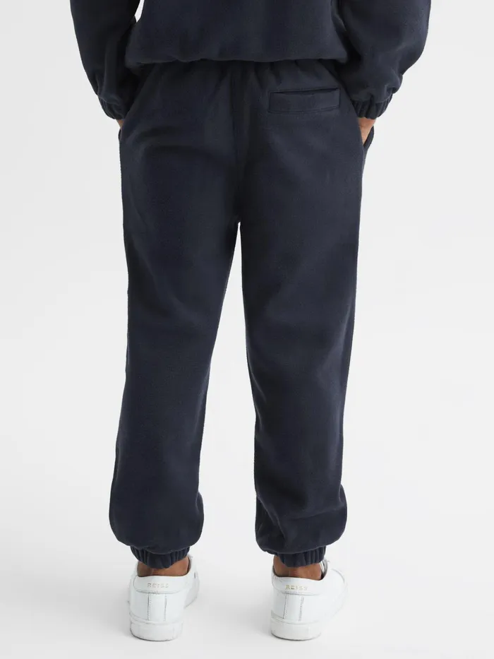 Reiss Sweats and Hoodies Bear Micro Fleece Joggers Navy 8211 Children