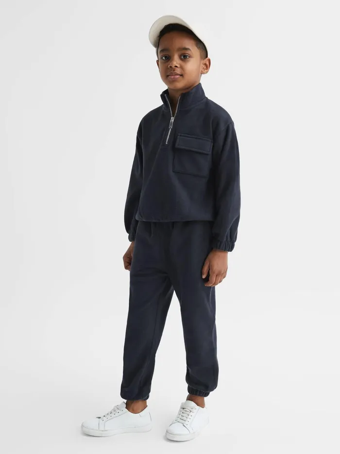 Reiss Sweats and Hoodies Conrad Micro Fleece Half Zip Jumper Navy 8211 Children Reiss Sweats and Hoodies Conrad Micro Fleece Half Zip Jumper Navy 8211 Children