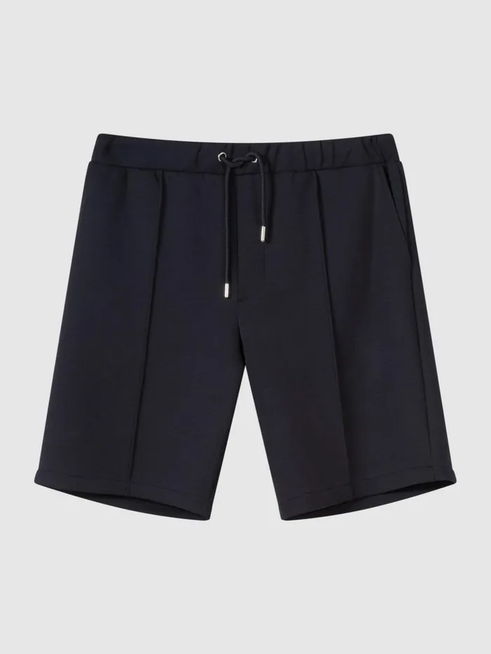 Reiss Sweats and Hoodies Dale Jersey Shorts Navy 8211 Men