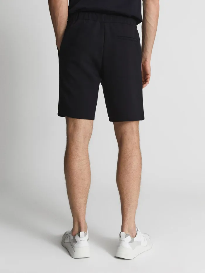 Reiss Sweats and Hoodies Dale Jersey Shorts Navy 8211 Men