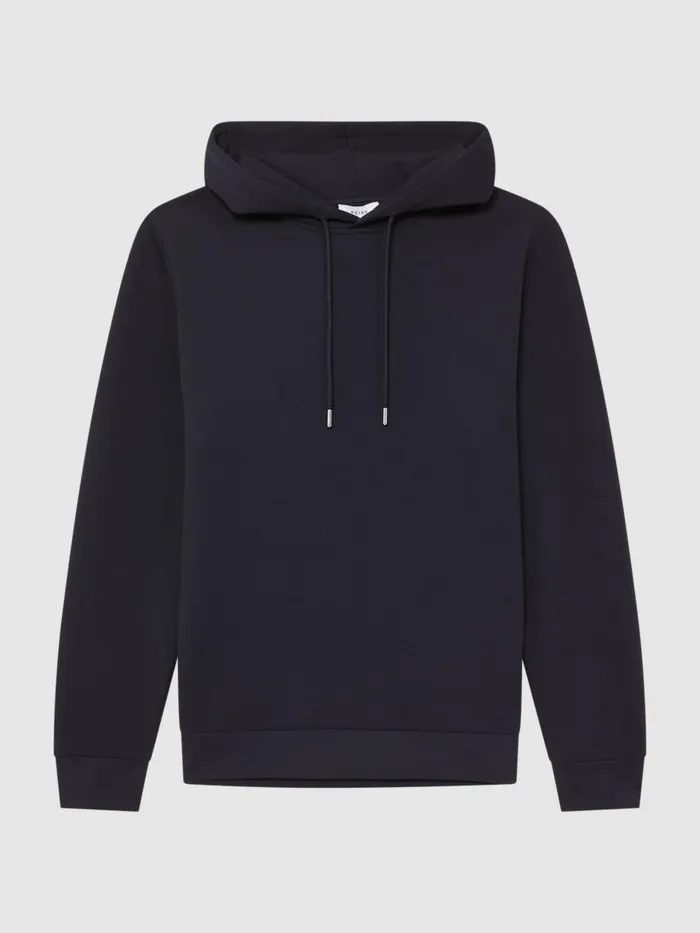 Reiss Sweats and Hoodies Fabien Loungewear Hoodie Navy 8211 Men