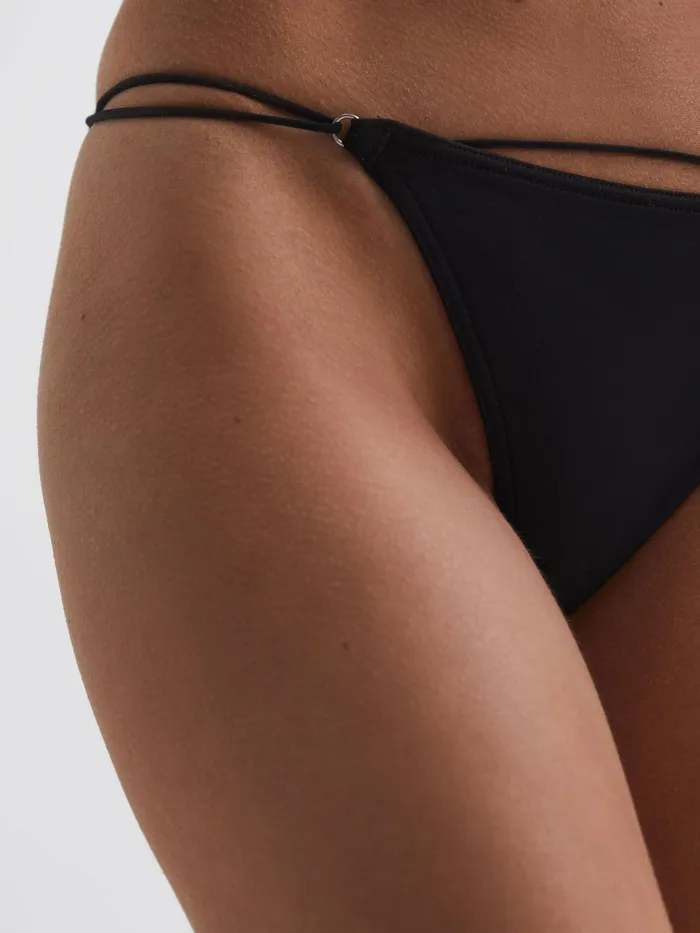 Reiss Swimwear Calvin Klein Underwear Brazilian Bikini Bottoms Black 8211 Women