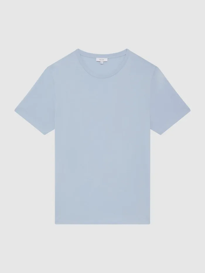 Reiss TShirts Bless Crew Neck TShirt Airforce Blue 8211 Men