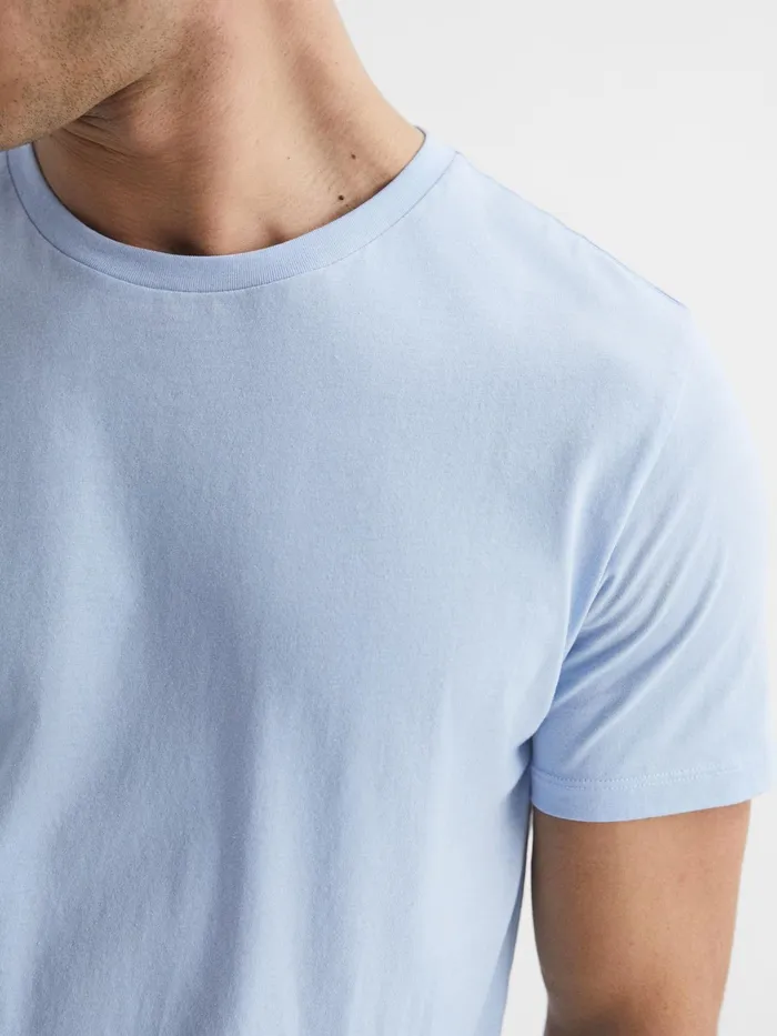 Reiss TShirts Bless Crew Neck TShirt Airforce Blue 8211 Men