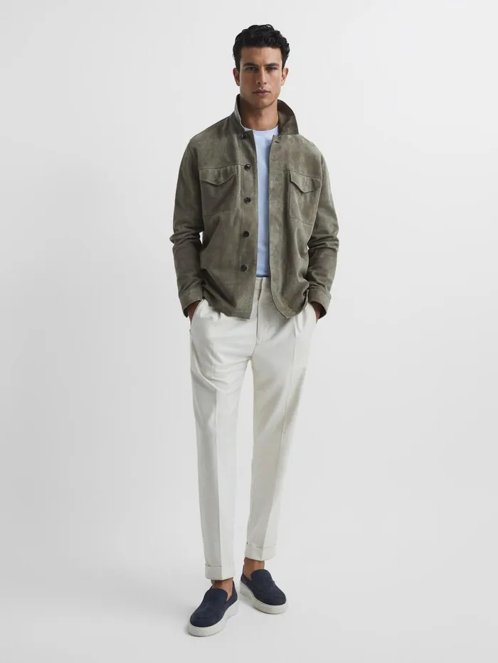 Reiss TShirts Bless Crew Neck TShirt Airforce Blue 8211 Men