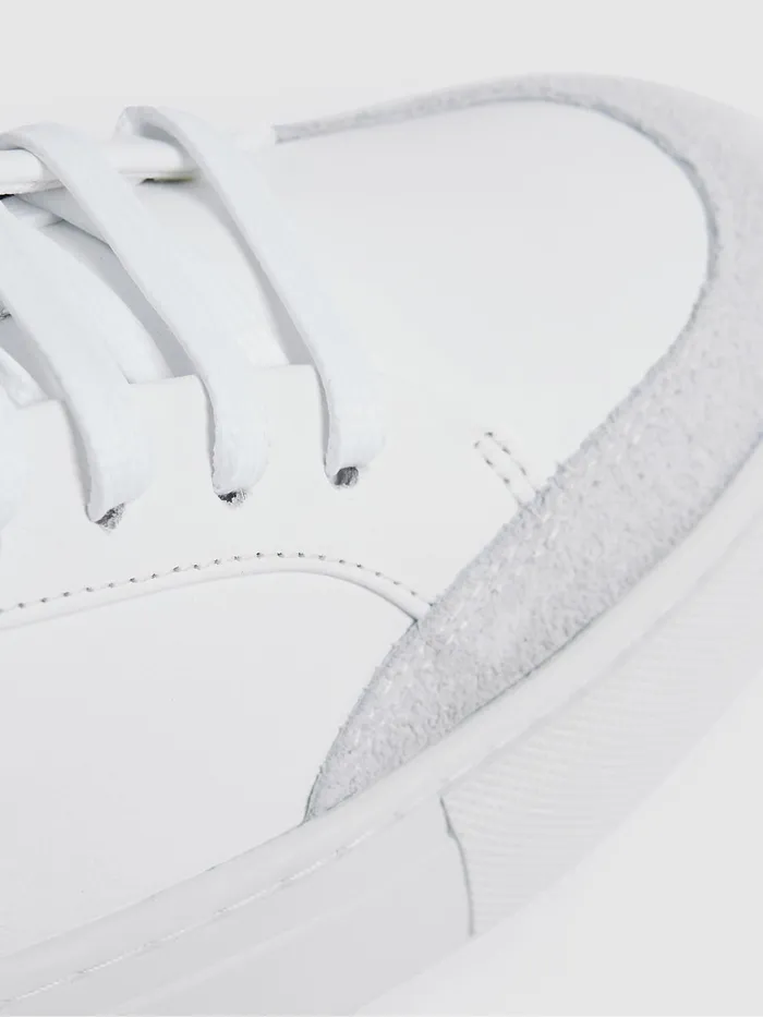 Reiss Trainers Ashley Leather Trainers White 8211 Men