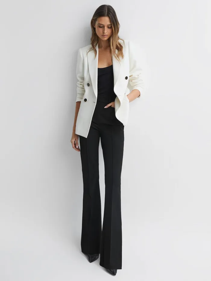 Reiss Trousers Dylan Flared Trousers Black 8211 Women