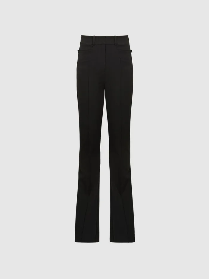 Reiss Trousers Dylan Flared Trousers Black 8211 Women