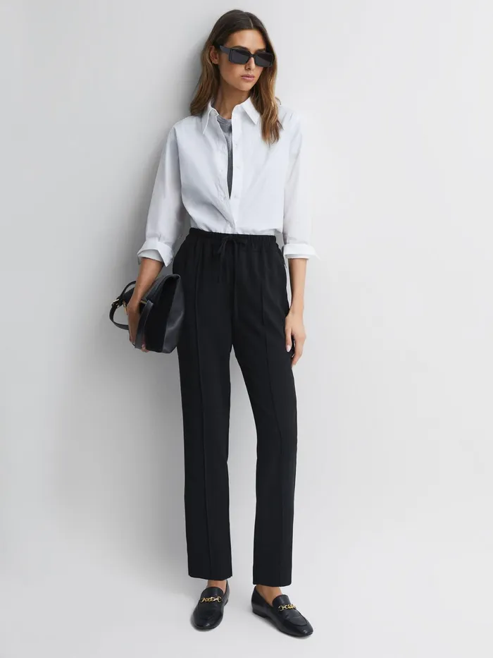 Reiss Trousers Hailey Pull On Trousers Black 8211 Women