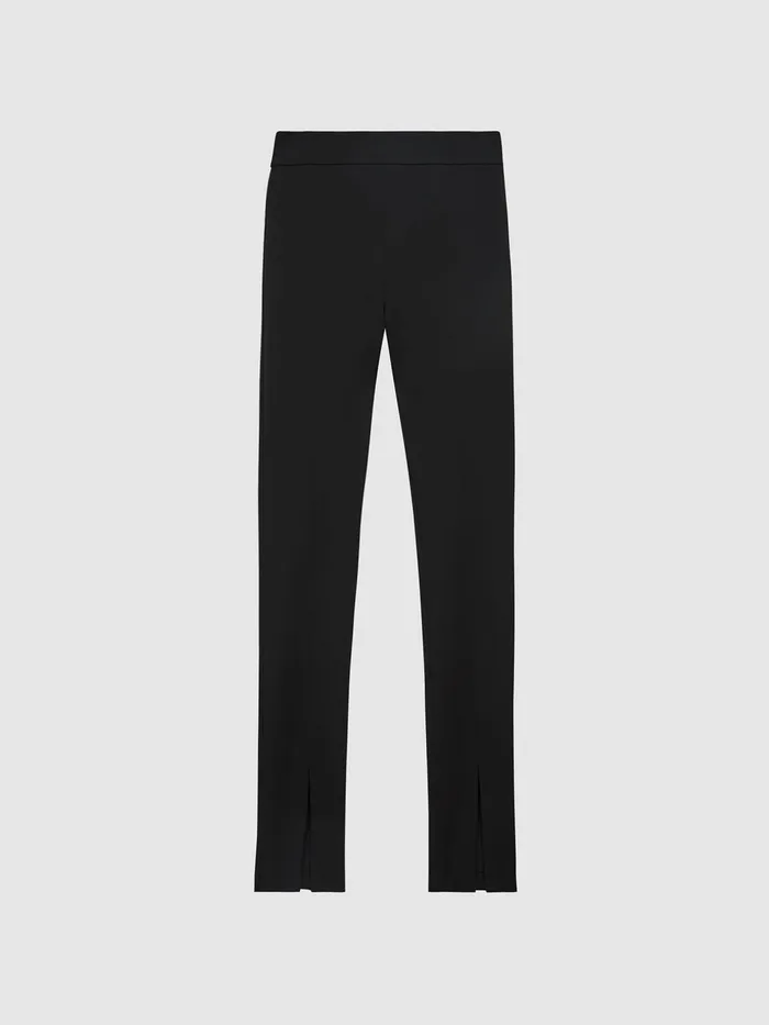 Reiss Trousers Jayne Split Front Skinny Trousers Black 8211 Women