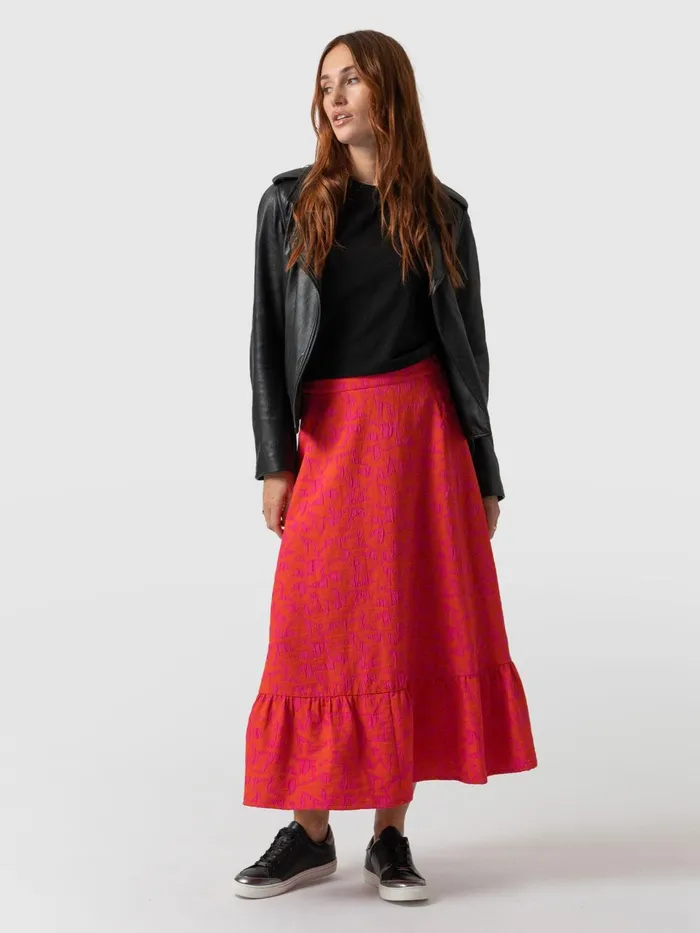 Riley Skirt 8211 Festival Jacquard Festival Jacquard Women Saint And Sofia Skirts