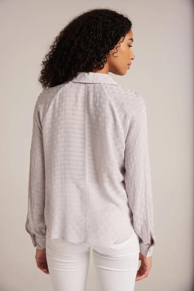 Round Hem Bishop Sleeve Shirt 8211 Silver Pearl Women Bella Dahl Long Sleeve Round Hem Bishop Sleeve Shirt 8211 Silver Pearl Women Bella Dahl Long Sleeve