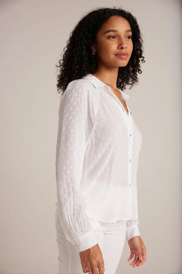 Round Hem Bishop Sleeve Shirt 8211 White Women Bella Dahl Long Sleeve Round Hem Bishop Sleeve Shirt 8211 White Women Bella Dahl Long Sleeve