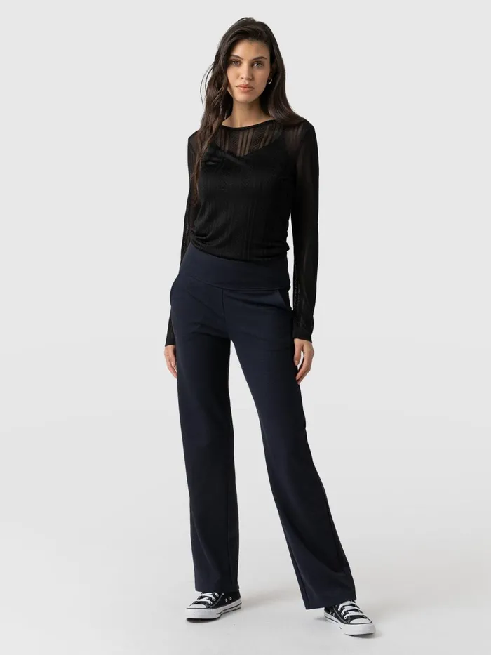 Runway Pant 8211 Navy Navy Women Saint And Sofia Pants