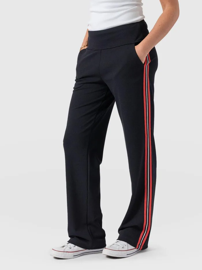 Runway Pant 8211 Navy Red Stripe Navy Red Stripe Women Saint And Sofia Pants