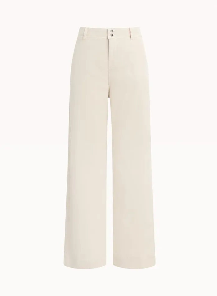 Saige Wide Leg Crop 8211 Seashell Grey Women Bella Dahl Pants