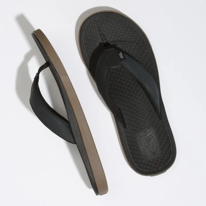 Sandals Men Vans Ultracush Sea Esta Blackgum Sandals Men Vans Ultracush Sea Esta Blackgum