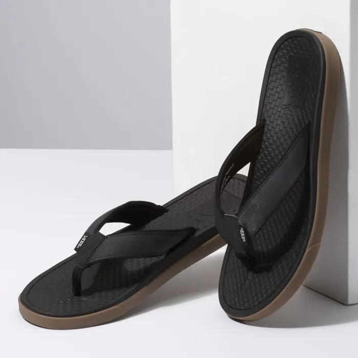 Sandals Men Vans Ultracush Sea Esta Blackgum Sandals Men Vans Ultracush Sea Esta Blackgum