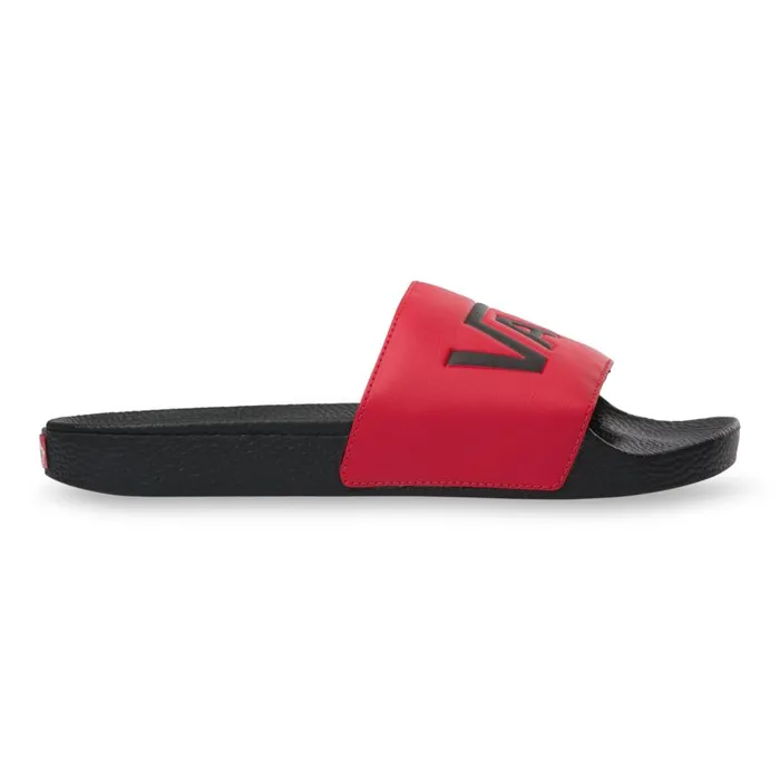 Sandals MenWomen Vans SlideOn Redblack Sandals MenWomen Vans SlideOn Redblack
