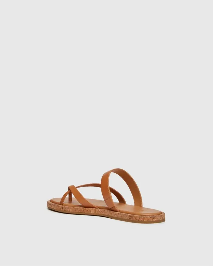 Sandals Women PAIGE Dianne Sandal 8211 Cognac Leather Sandals Women PAIGE Dianne Sandal 8211 Cognac Leather