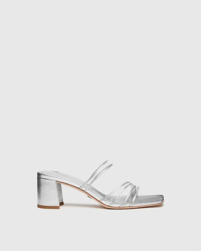 Sandals Women PAIGE Esme Sandal 8211 Silver Leather