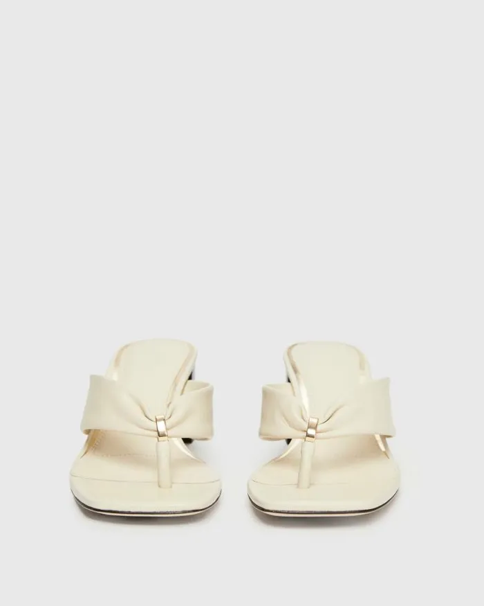Sandals Women PAIGE Estelle Sandal 8211 Bone Leather Sandals Women PAIGE Estelle Sandal 8211 Bone Leather