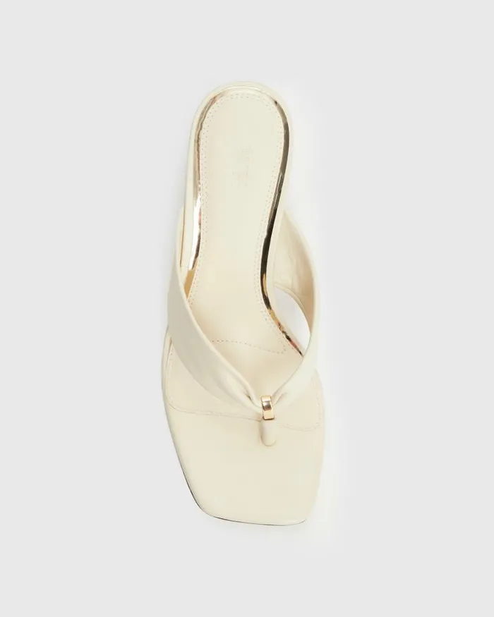 Sandals Women PAIGE Estelle Sandal 8211 Bone Leather Sandals Women PAIGE Estelle Sandal 8211 Bone Leather