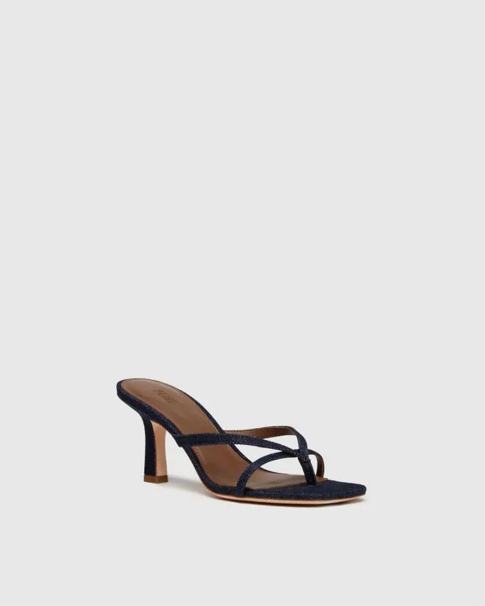 Sandals Women PAIGE Noah Sandal 8211 Dark Indigo Sandals Women PAIGE Noah Sandal 8211 Dark Indigo