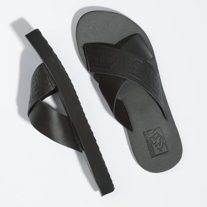 Sandals Women Vans Cross Strap Blackblack Sandals Women Vans Cross Strap Blackblack