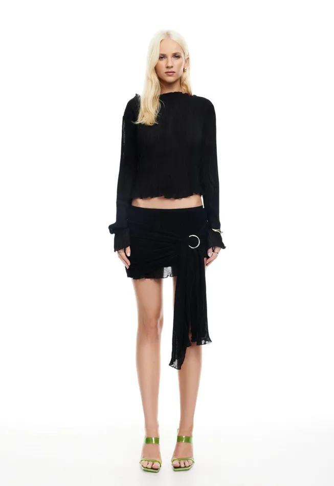 Sets and Coords Women Lioness Fashion FORD MINI SKIRT Onyx Sets and Coords Women Lioness Fashion FORD MINI SKIRT Onyx