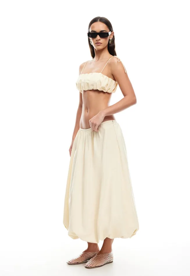 Sets and Coords Women Lioness Fashion INTUITION BUBBLE TOP Cornsilk Sets and Coords Women Lioness Fashion INTUITION BUBBLE TOP Cornsilk