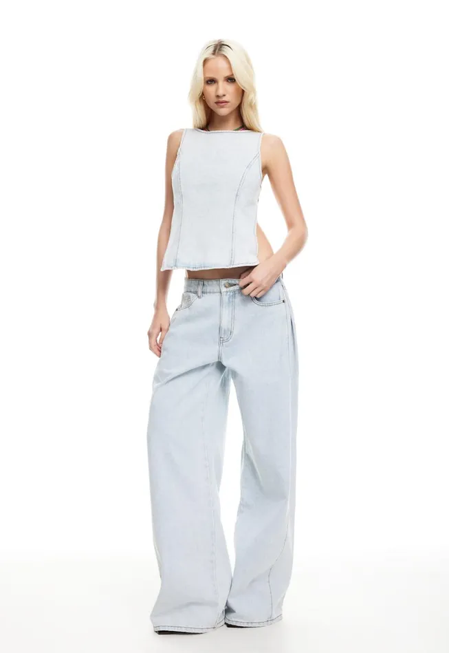 Sets and Coords Women Lioness Fashion WESTWOOD JEAN Light Denim