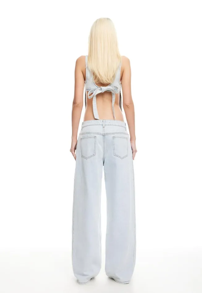 Sets and Coords Women Lioness Fashion WESTWOOD JEAN Light Denim Sets and Coords Women Lioness Fashion WESTWOOD JEAN Light Denim